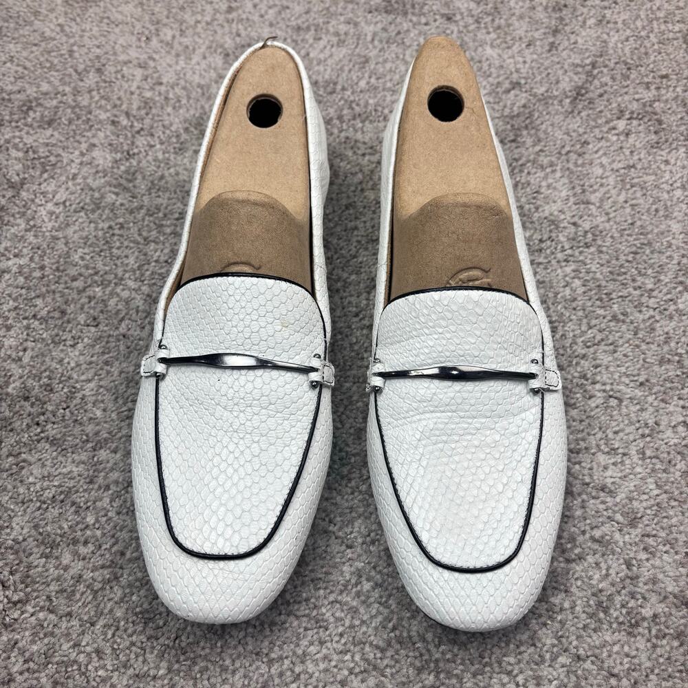 Naturalizer Emiline Slip on white loafers size 11